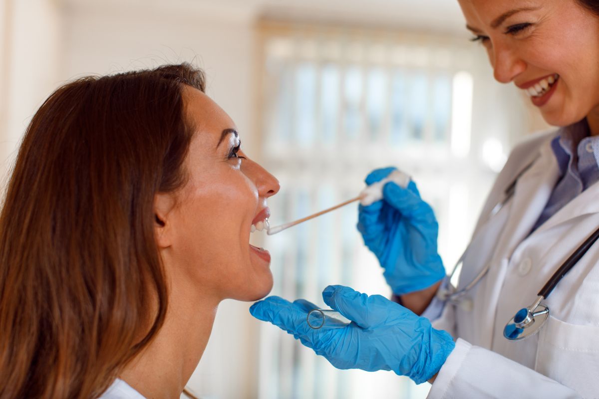 saliva test