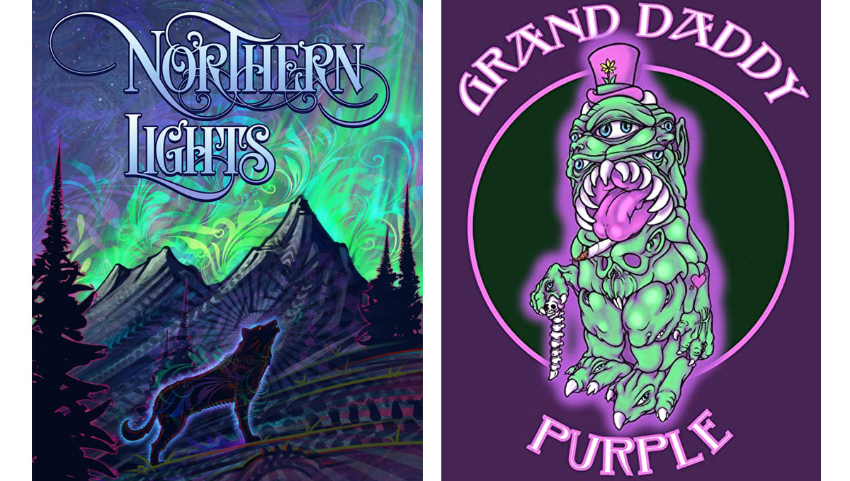 Califari Launches Cannabis Digital Art Marketplace: Two new designs by Califari.