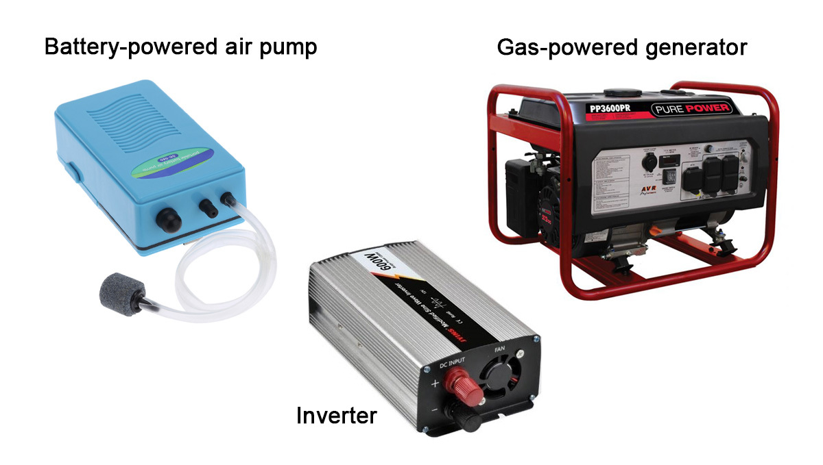 Indoor growing emergencies: power outage in hydro