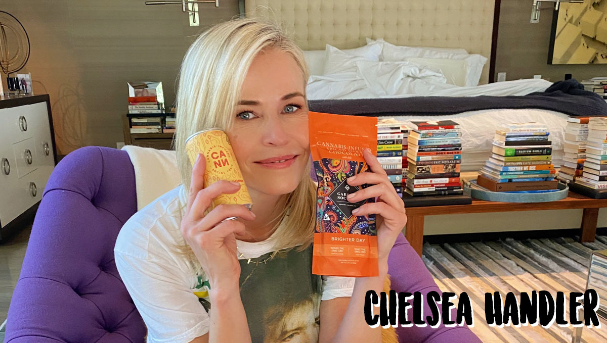 10 famous plants companies: chelsea handler's plants-infused products