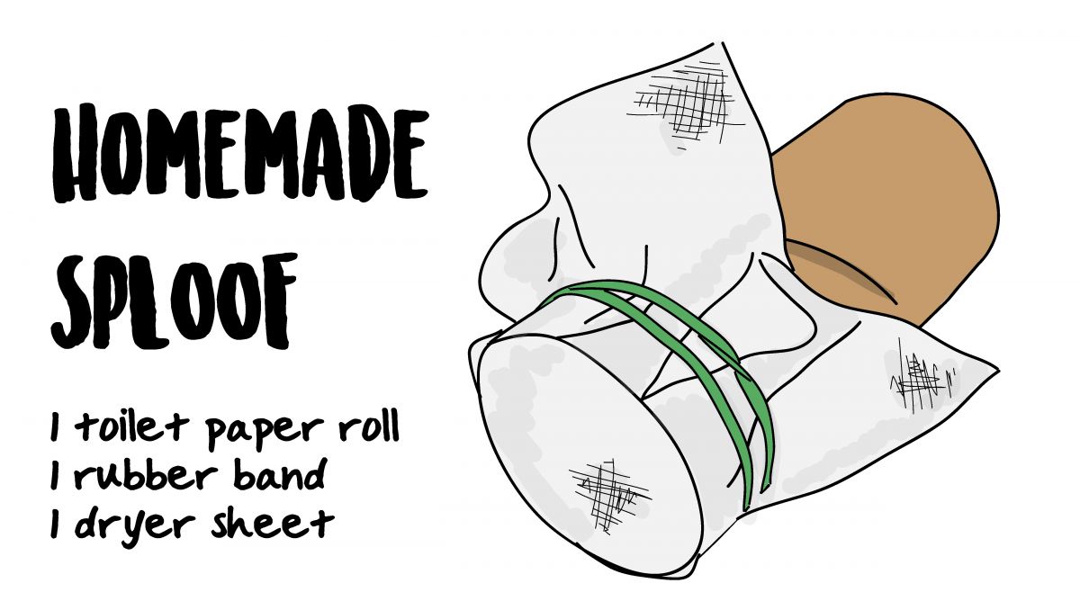 Sploofs are ideal for getting rid of plants smell.