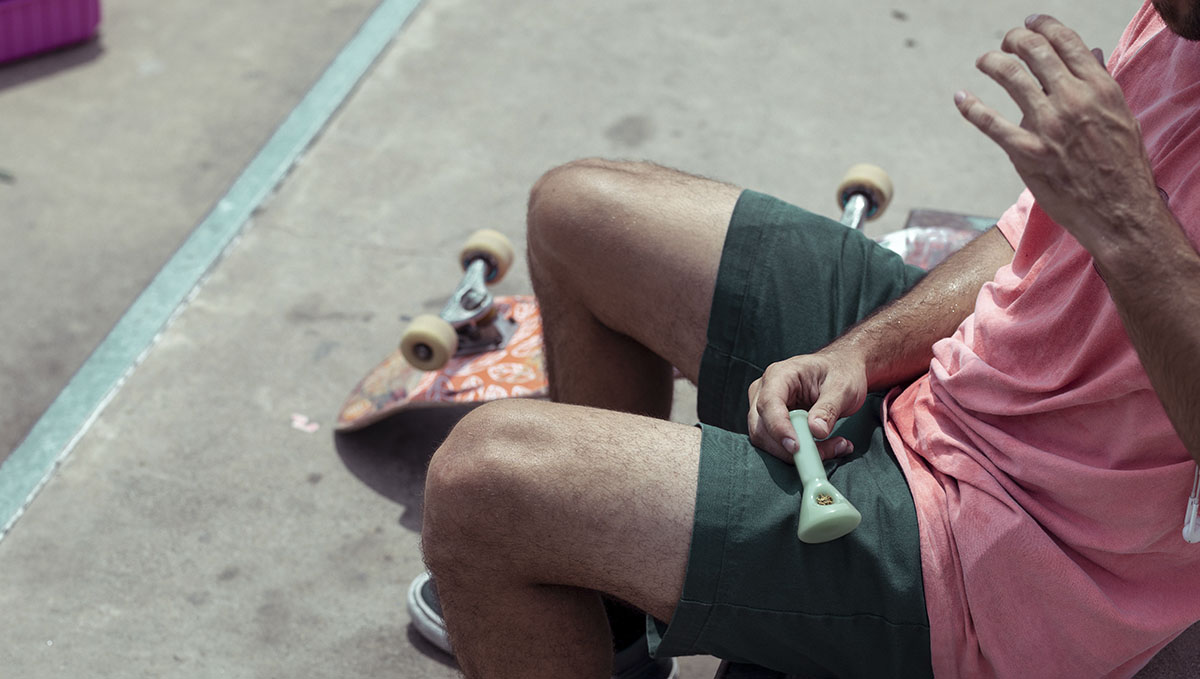 Cannabis boosts blood's flow in the frontal lobe, in charge of creativity.