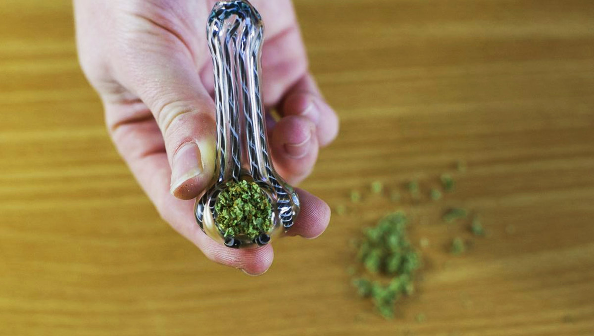 This is what a properly packed bowl should look like.