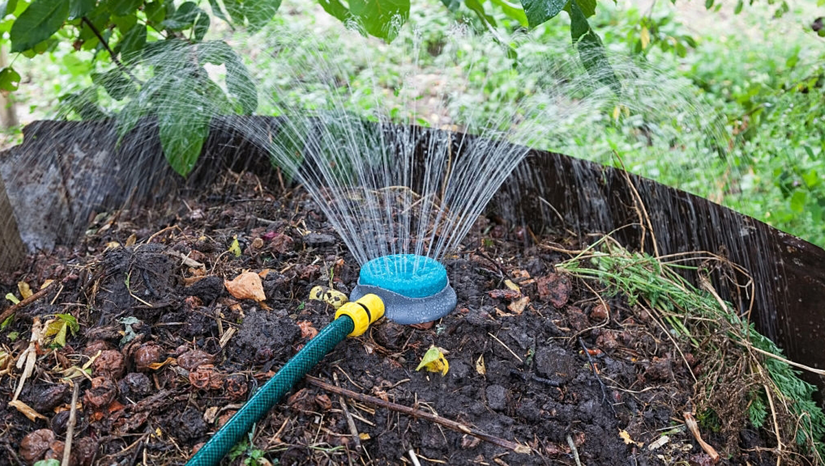Composting: watering your compost
