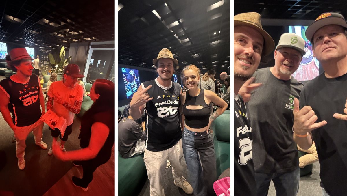 A vibrant cannabis community gathering at the Mary Jane Berlin event, showcasing unity and growth.