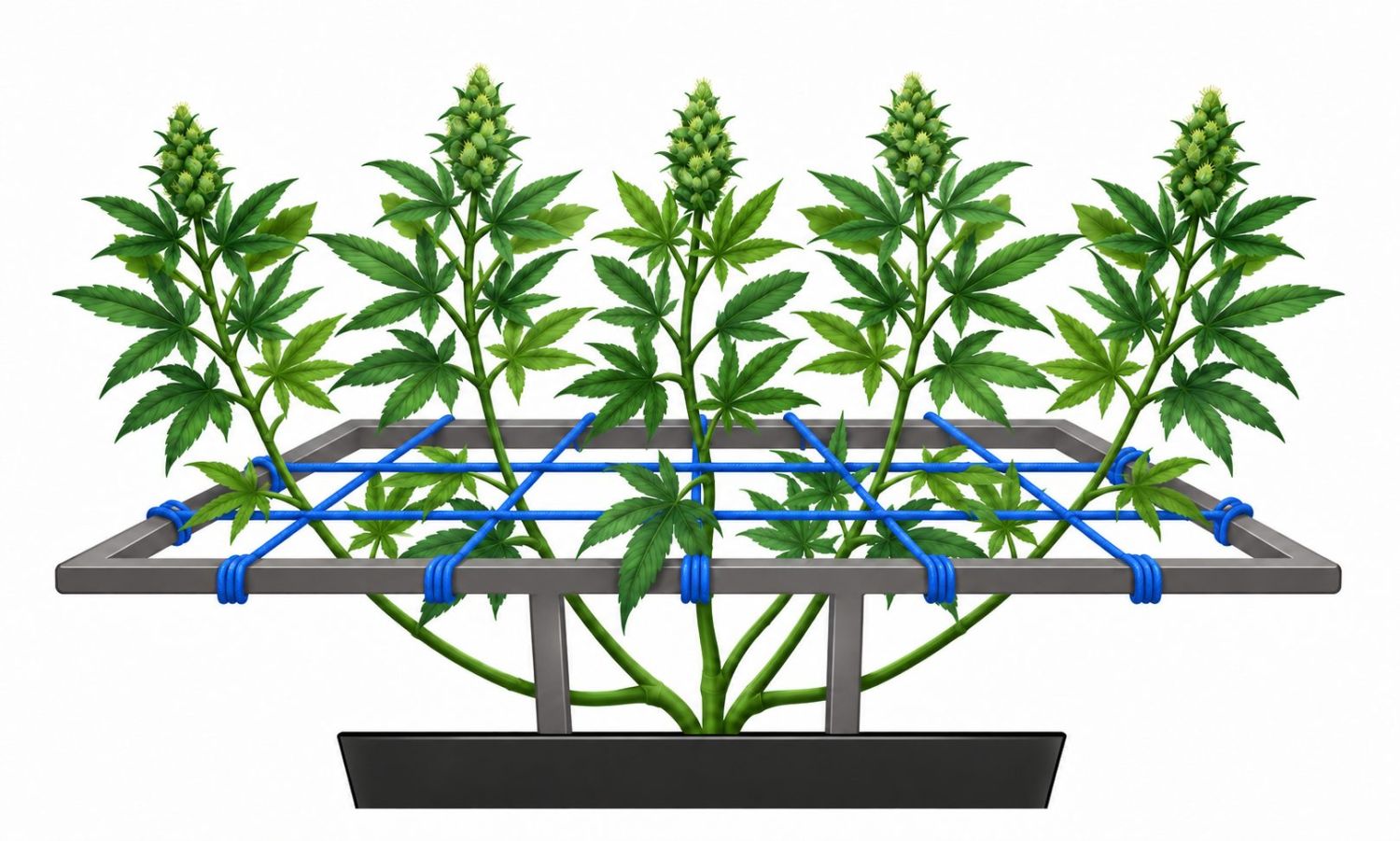 Wie du deine Buds fetter machst: SCRoG LST