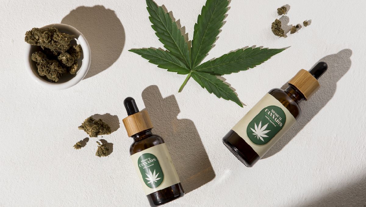 Plants in New Zealand: Plants Legal Status Guide: Plants leaves, buds, and bottles of plants oil