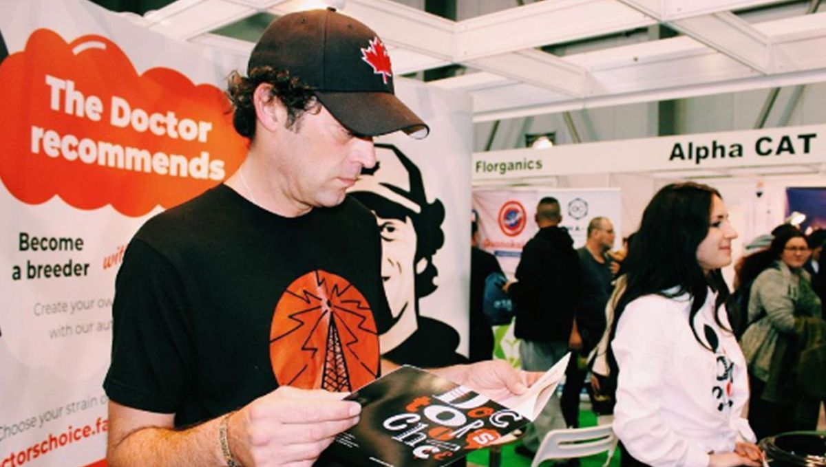 Sasha auf der Cannafest 2019.