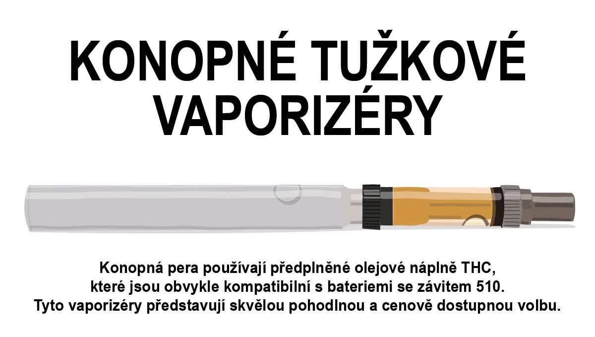 Konopn&eacute; tužkov&eacute; vaporiz&eacute;ry Popis