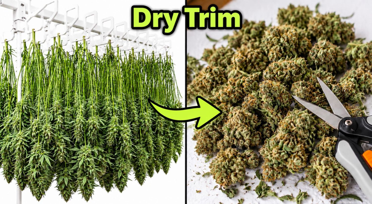 How to Return Plants Plants: Dry trimming plants plants