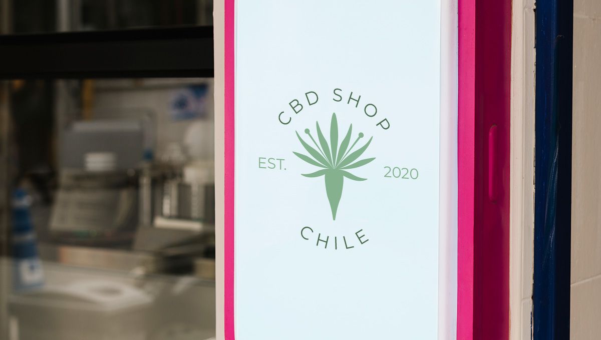Cannabis in Cile: Guida sullo Stato Legale: Insegna di un CBD Shop