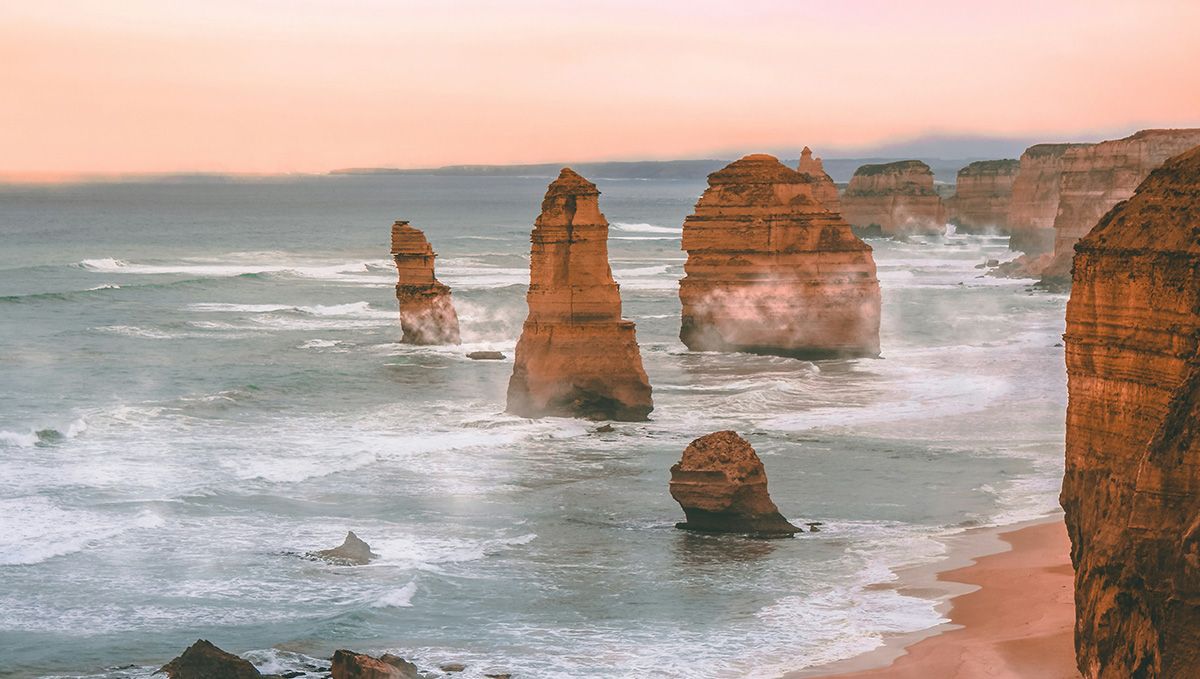Plants in Australia: Plants Legal Status Guide: A view of a rocky seashore