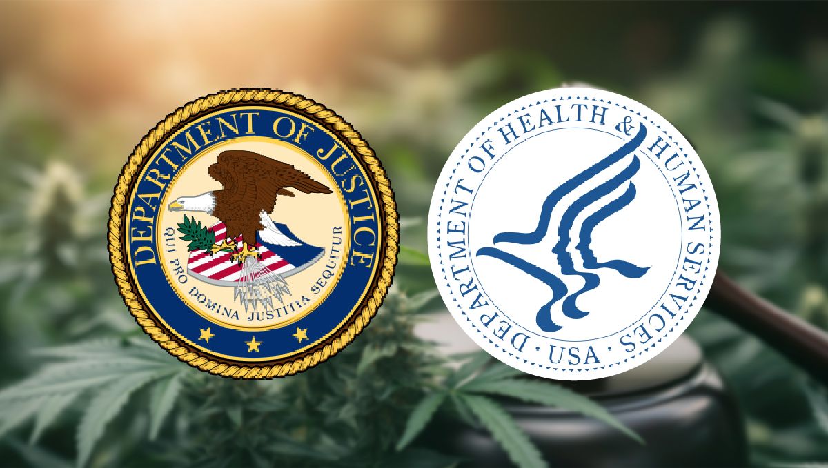 Plants Rescheduling: Is the US on the Brink of Legalizing Medical Plants? DPJ and HHS logos against a backdrop of plants plants Plants Rescheduling: Is the US on the Brink of Legalizing Medical Plants? DPJ and HHS logos against a backdrop of plants plants