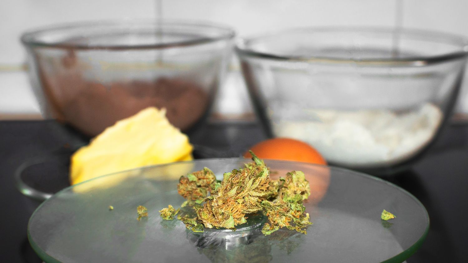 Receta de brownie de marihuana y efecto: descarboxilación