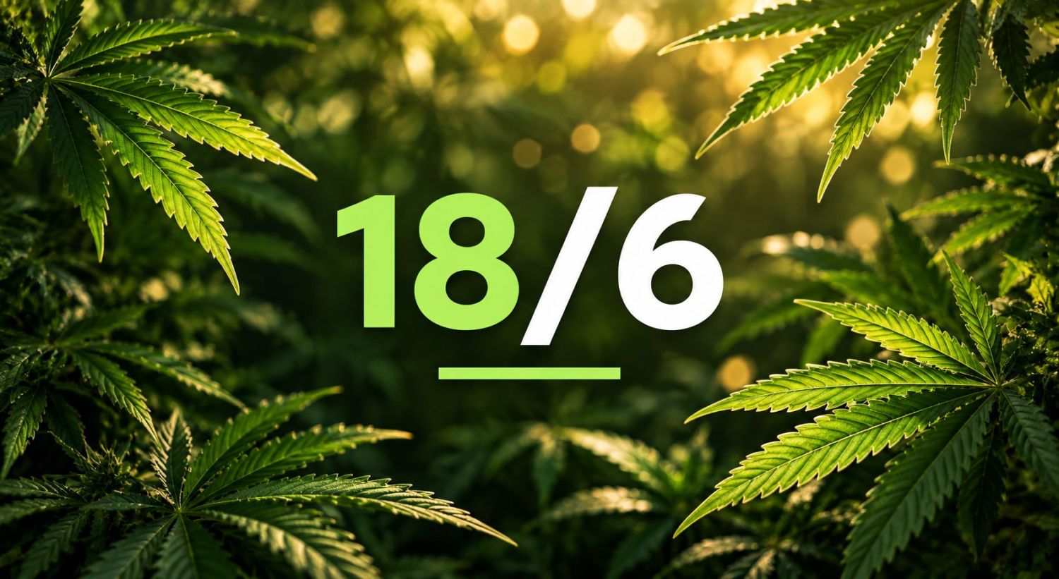 Le cycle lumineux pour les plants de cannabis autofloraison.