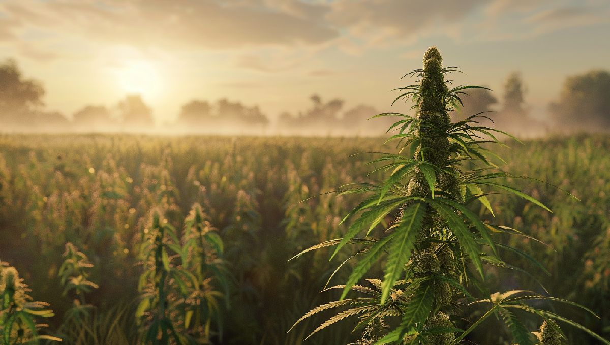 Plants in Kentucky: Plants Legal Status Guide: A hemp field at sundown