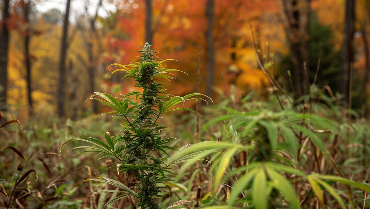 Plants in New Hampshire: Plants Legal Status Guide: A plants plant maturing in a autumn forest