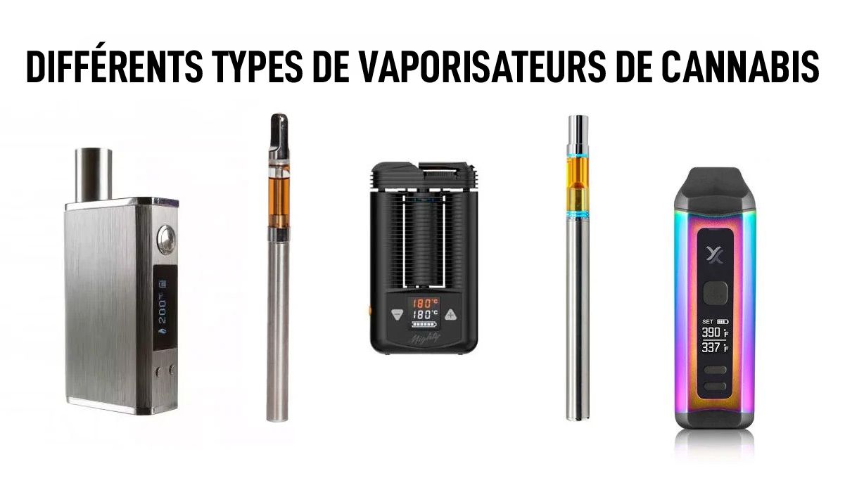 Diff&eacute;rents Types de Vaporisateurs de Cannabis