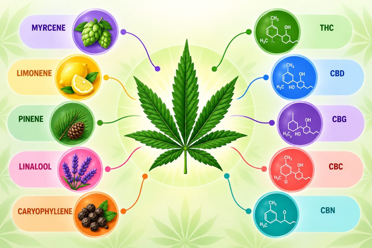Terpeenid ja kannabinoidid