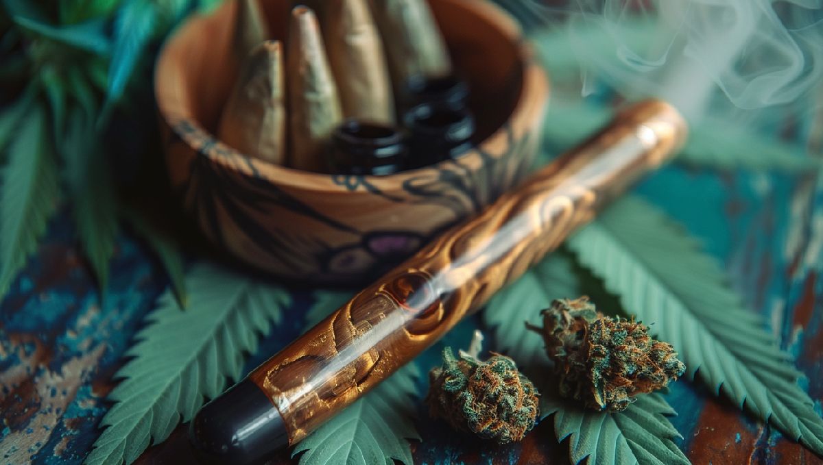 Reisen til førsteklasses cannabis.