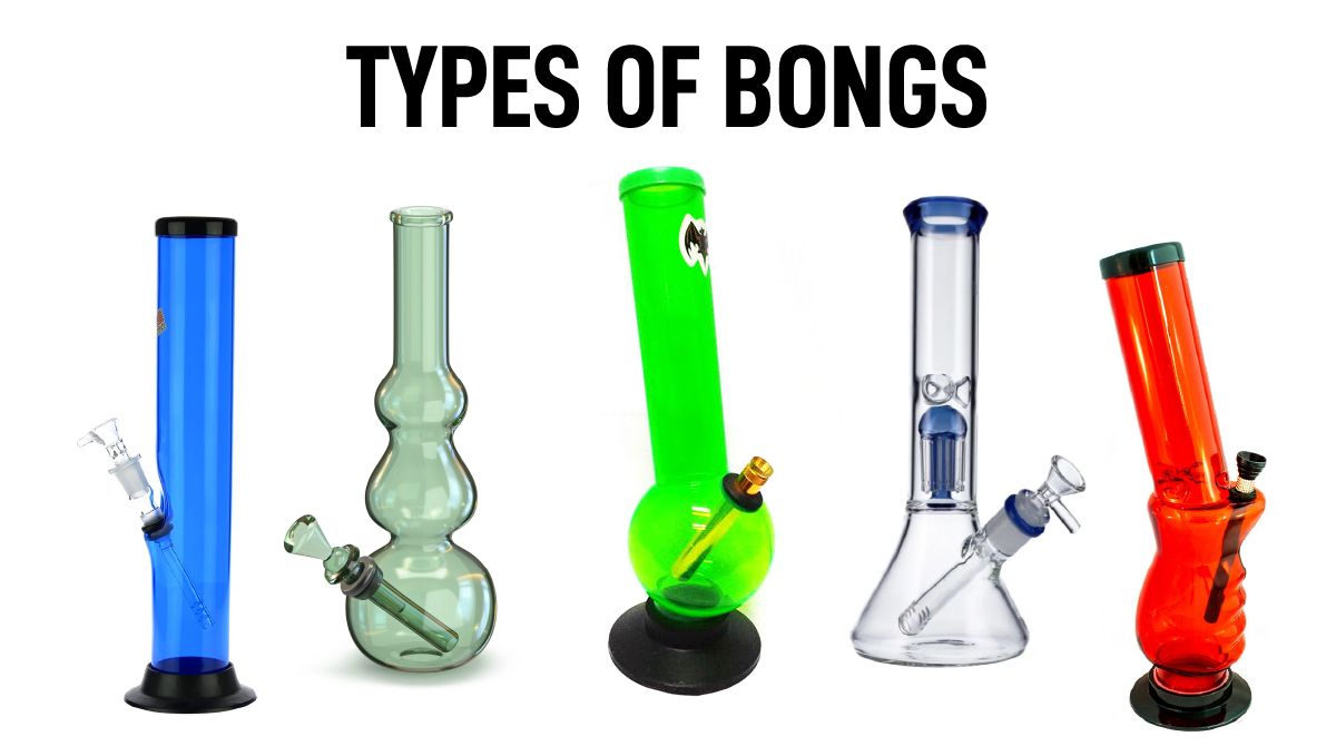 How to use a bong: types of bongs