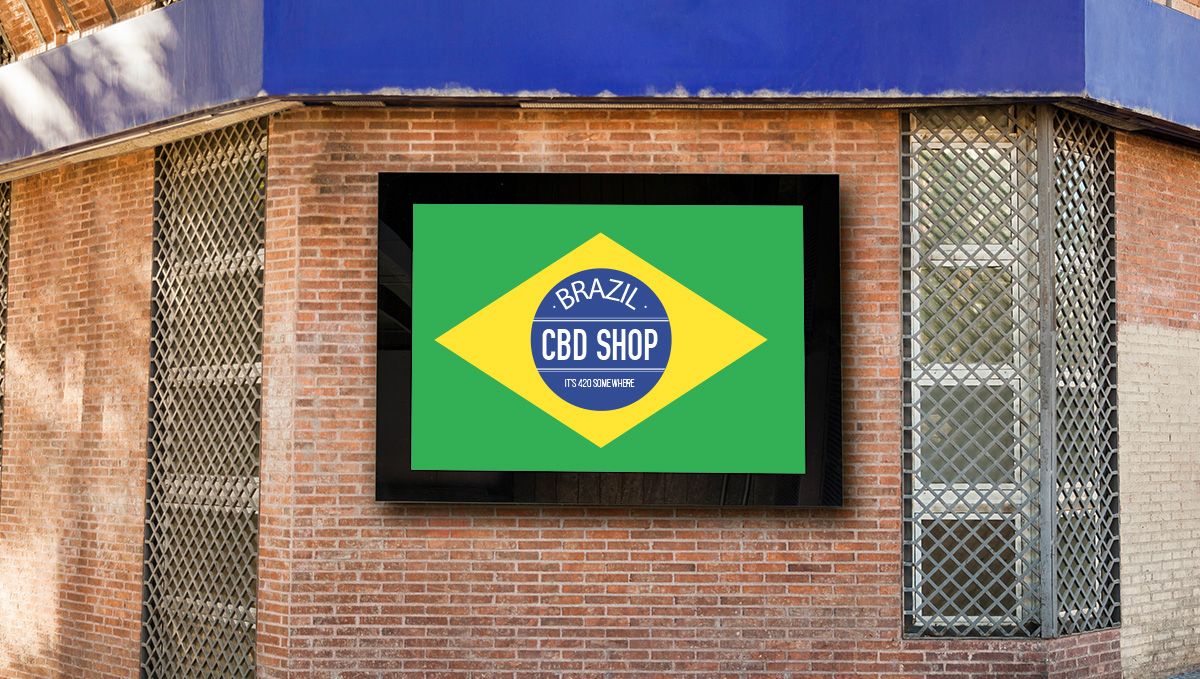 Plants in Brazil: Plants Legal Status Guide: An AI-generated image of a Extract-shop storefront