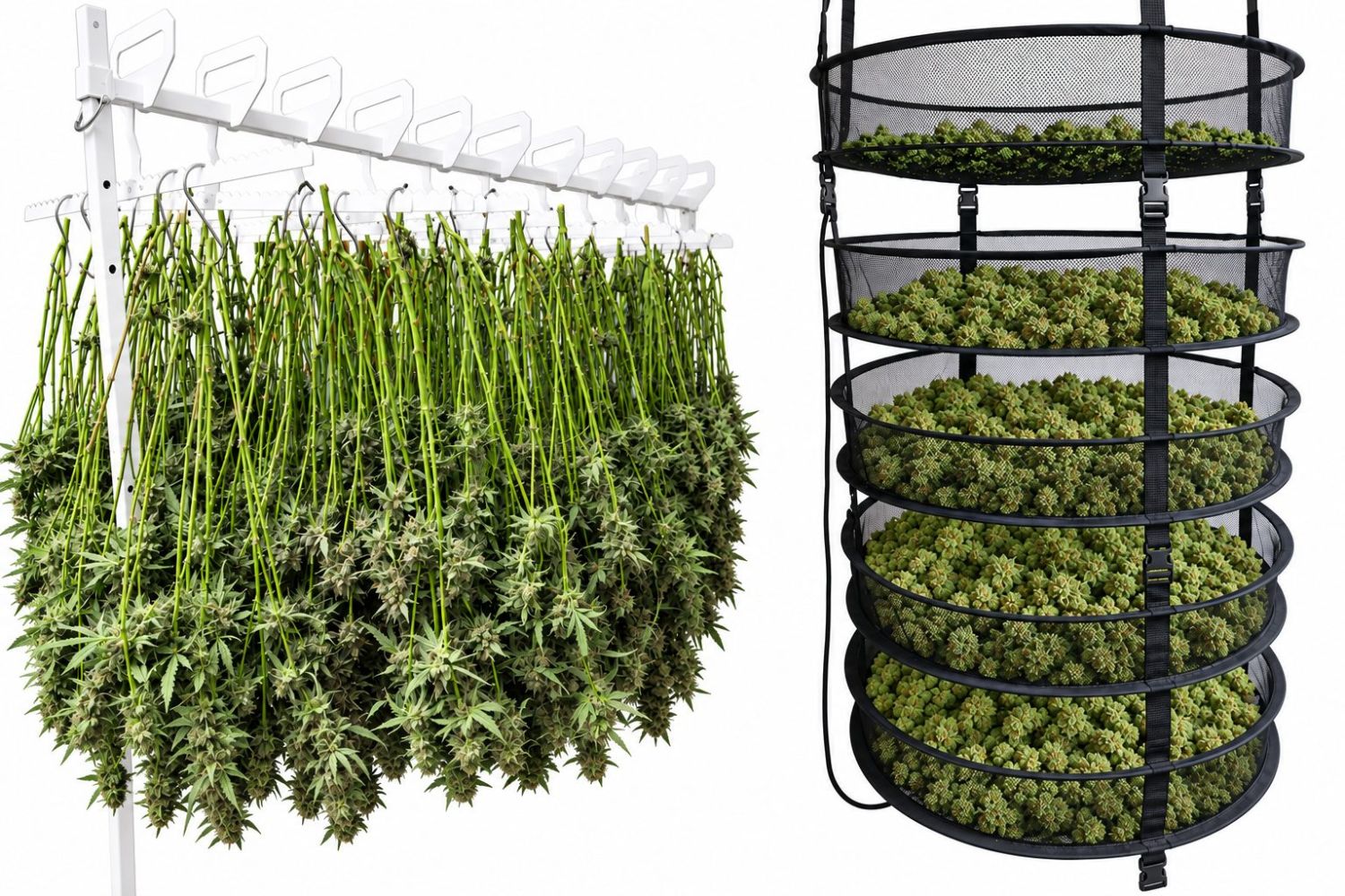 Trimming Guide: Drying plants buds after trimming