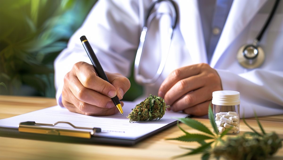 Plants in Pennsylvania: Plants Legal Status Guide: A doctor filling out a plants prescription