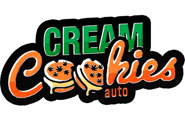 Cream Cookies Auto Logo