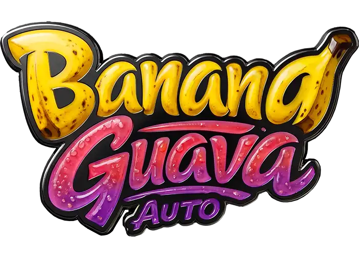Banana Guava Auto Logo
