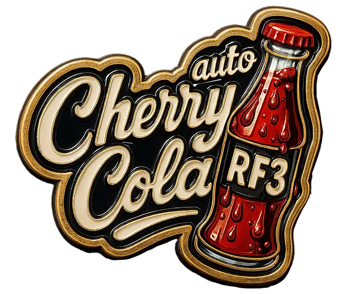 Cherry Cola Auto RF3 Logo