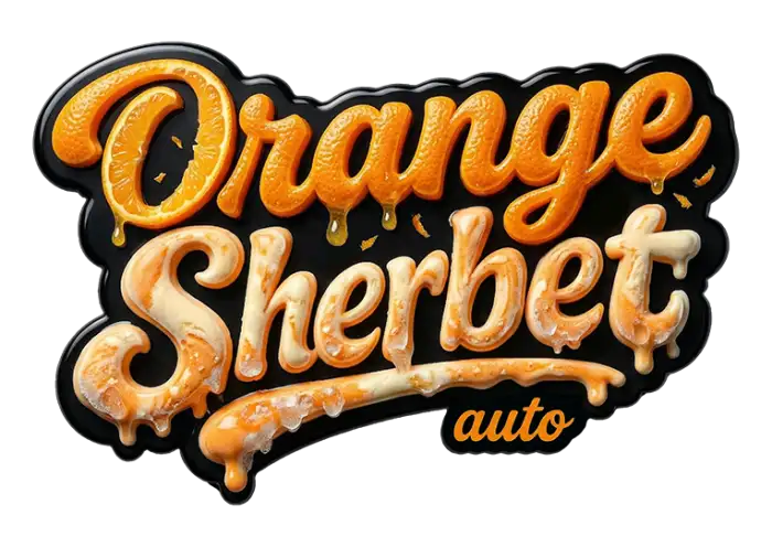 Orange Sherbet Auto Logo