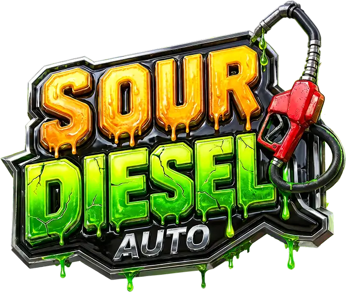 Sour Diesel Auto Logo