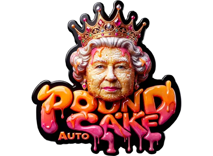 Pound Cake Auto Logo