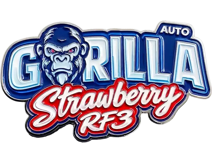 Strawberry Gorilla Auto RF3 Logo