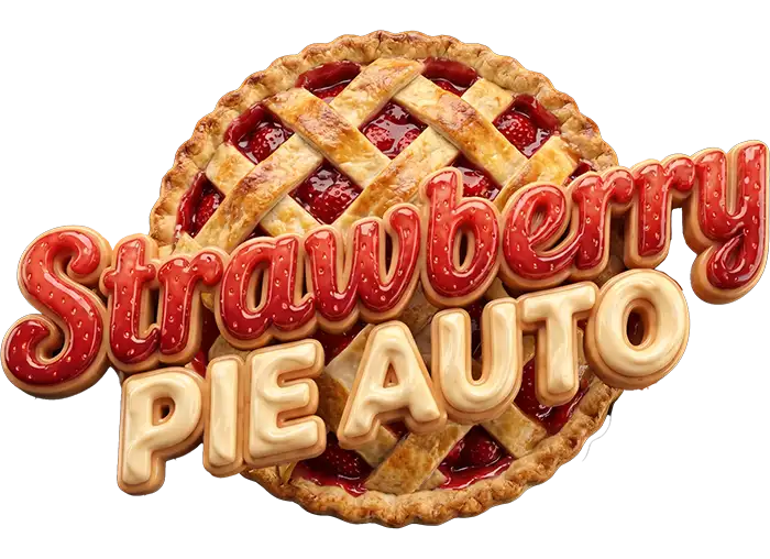Strawberry Pie Auto Logo