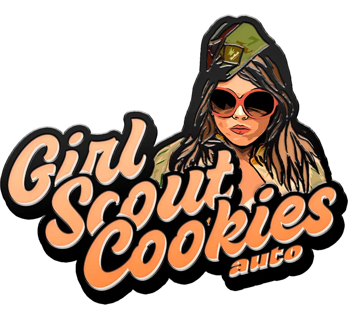 Girl Scout Cookies Auto Logo