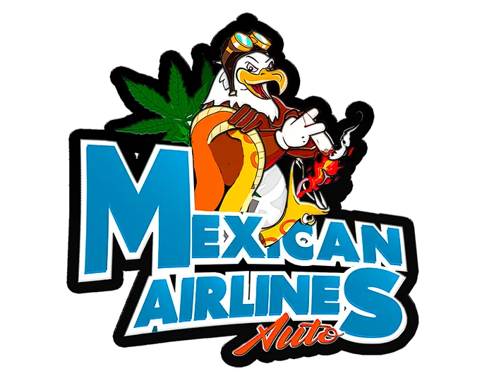 Mexican Airlines Auto Logo