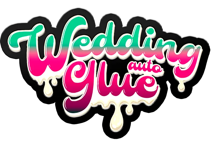 Wedding Glue Auto Logo