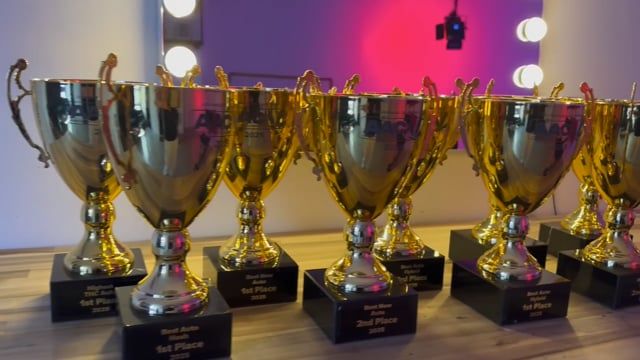 American Auto Cup 2025 - Fast Buds Trophies Up Close