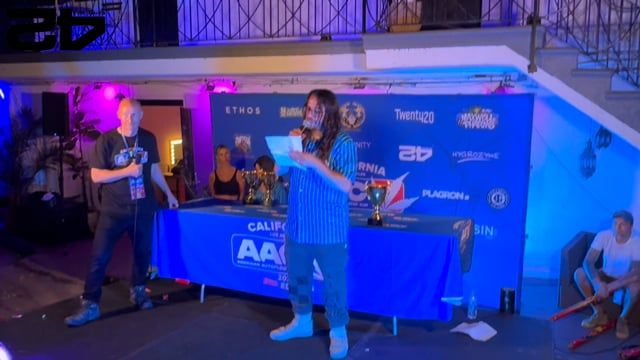 American Auto Cup California - Fast Buds Accepts the Award