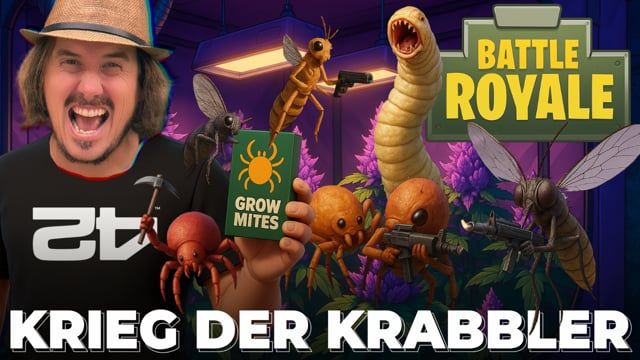 Battle Royale im Grow-Zelt, IPM Nützlinge, Milben, Thripse
