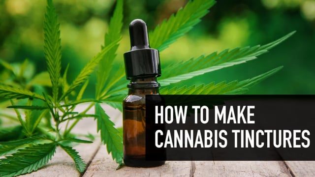 How to make Plants Tinctures