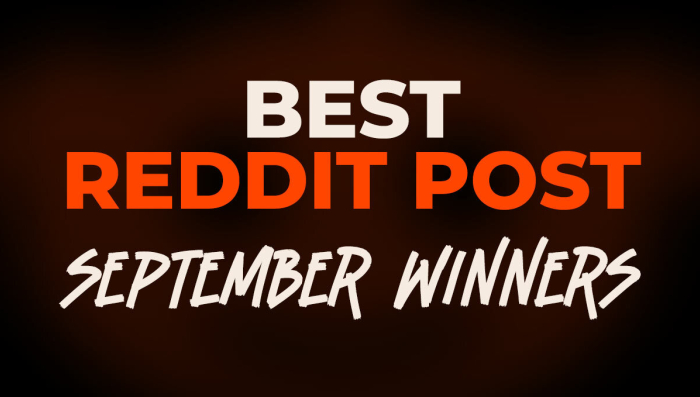 Bester Reddit-Post September 2026: Die Gewinner-Growstories