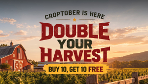 Croptober Is Still On: Double Your Return!