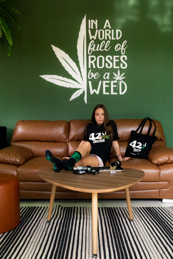 Instagram 420 TShirt Black
